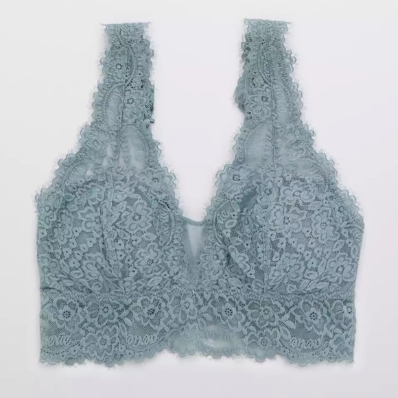 aerie Other - 7. AERIE Light Blue Eyelash Bralette